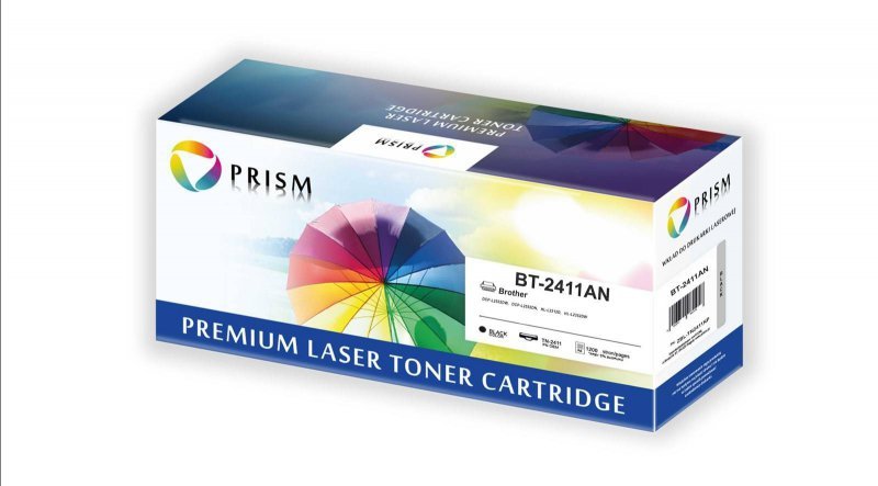 TONER ZAMIENNY PRISM TN-2411 ZBL-TN2411NP CZARNY 1200 STR.