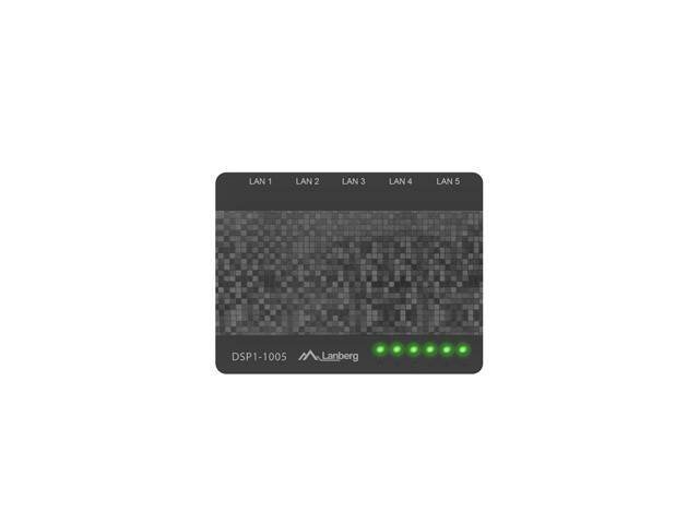 LANBERG SWITCH DSP1-1005 5-PORT 1GB/S DESKTOP DSP1-1005