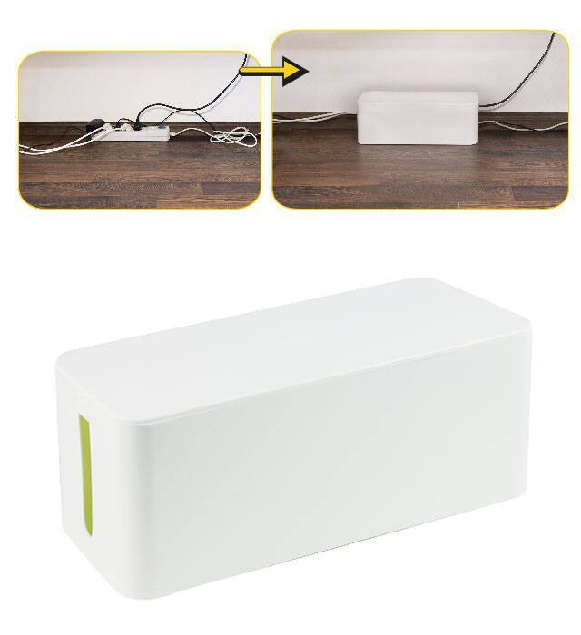 POJEMNIK NA KABLE 320X135X125MM YELLOW ONE YL-PK320B 120-1933 BIAŁY PLASTIKOWY