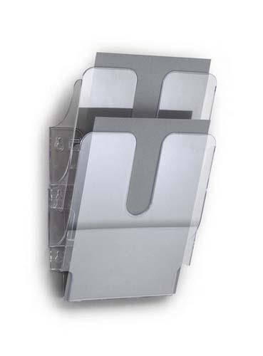 ZESTAW POJEMNIKÓW NA DOKUMENTY A4 DURABLE FLEXIPLUS 1709008400 PRZEZROCZYSTY 2SZT