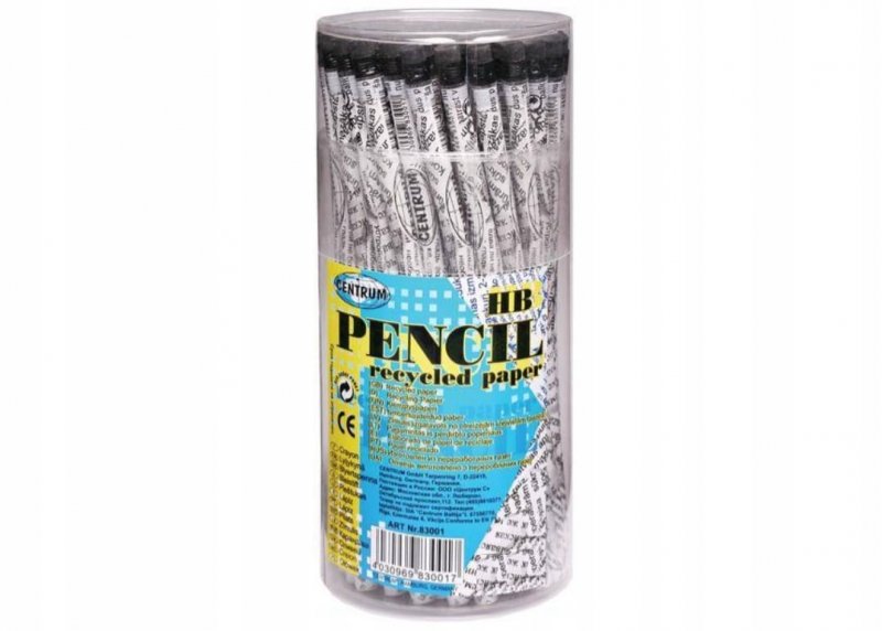OŁÓWEK EKOLOGICZNY - RECYCLED PENCIL - 1 sztuka