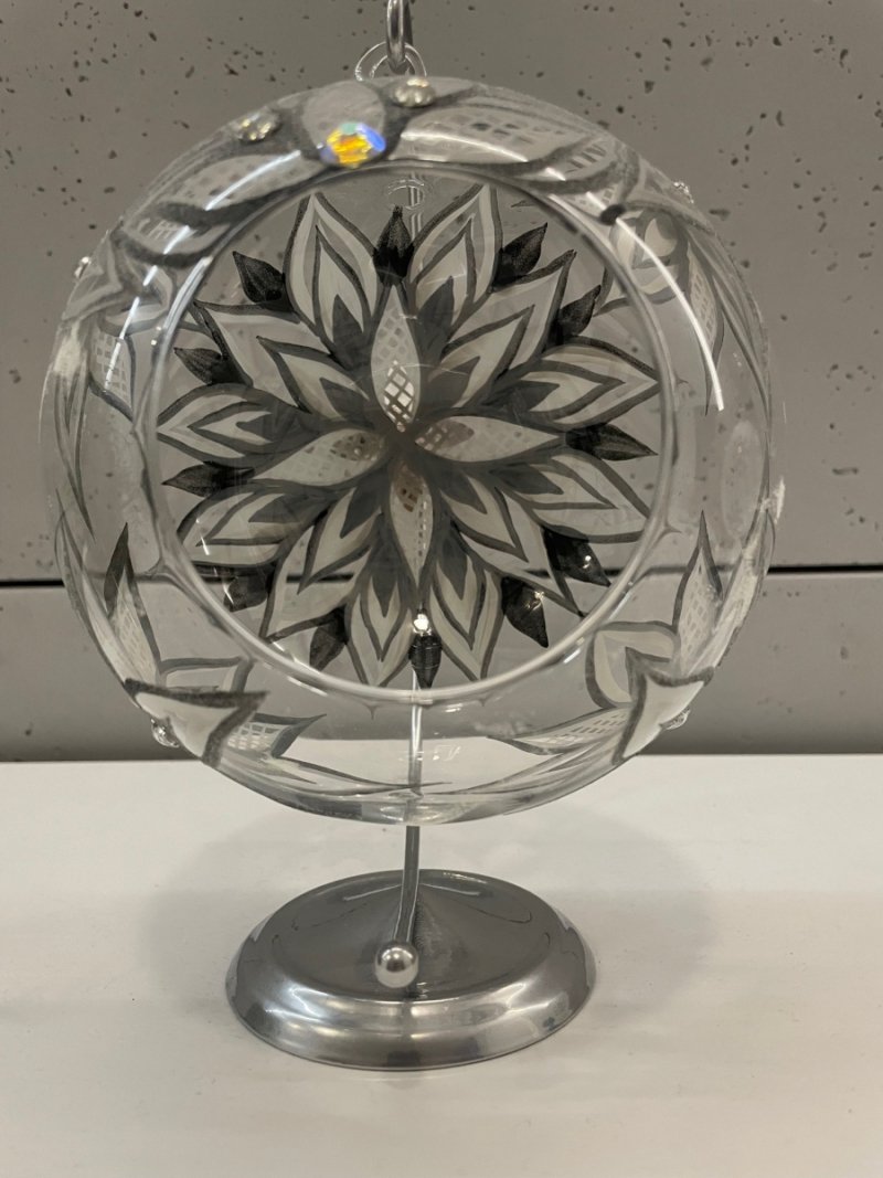 Bombka 15 cm Luminescencyjna Lampion