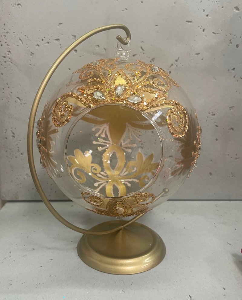 Bombka 15 cm z dziurą  Lampion 