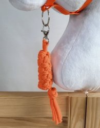 Uwiąz dla Hobby Horse ze sznurka – pomarańczowy