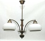  OKAZJA ! Lampa wisząca mosiężna,żyrandol mosiężny