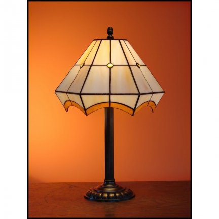 Lampka witrażowa nocna biurkowa PIERO H-48cm