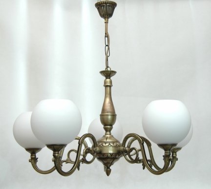 Żyrandol klasyczny patyna, lampa wisząca klasyczna