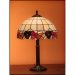 Lampka witrażowa lampka nocna biurkowa BRATKI H-48cm 