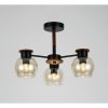 Lampa sufitowa ALFA 3 SG-4005/3 BK EUROSTAR