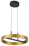 Coltrain - lampa wisząca czarny mat/ złoty galwanizowany 341001-32 (od 15% rabatu w koszyku)