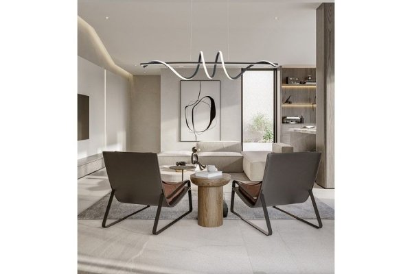 RABATY - Serpent - Lampa wisząca czarny mat 339701-30 (-20% rabatu w koszyku)