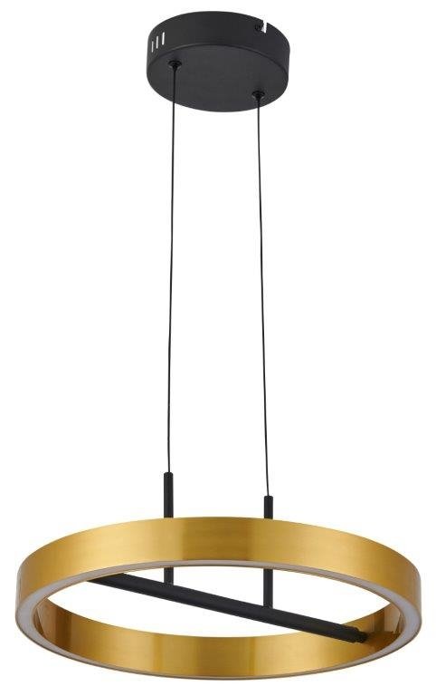 Coltrain - lampa wisząca czarny mat/ złoty galwanizowany 341001-32 (od 15% rabatu w koszyku)