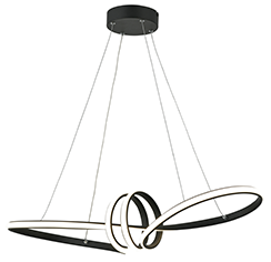 Canbera lampa wisząca LED czarny mat 338901-30 (od 15% rabatu w koszyku)