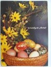 PISANKI W KOSZYKU ŻÓŁTE KWIATY S. JABŁOŃSKA