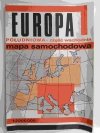 EUROPA POŁUDNIOWA CZĘŚĆ WSCHODNIA MAPA SAMOCHODOWA 1:2 000 000