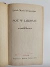 NOC W LIZBONIE - Erich Maria Remarque 