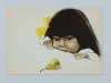 DZIEWCZYNKA W CZARNYCH WŁOSACH DANUTA MUSZYŃSKA-ZAMORSKA