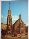 NURNBERG. SCHONER BRUNNEN UND FRAUENKIRCHE