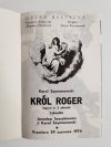 KRÓL ROGER – KAROL SZYMANOWSKI. OPERA BAŁTYCKA 1974