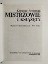 MISTRZOWIE I KSIĄŻĘTA - Krystyna Secomska 1989