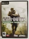 PC DVD-ROM CALL OF DUTY 4 MODERN WARFARE