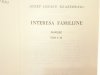 INTERESA FAMILIJNE TOMY OD I DO IV Kraszewski 1988