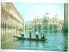 VENEZIA. ECCEZIONALE ALTA MAREA IN PIAZZA S. MARCO