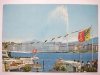 GENEVE. LE JET D’EAU (120 m) ET LE MT. BLANC