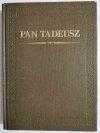 PAN TADEUSZ - Adam Mickiewicz 1984