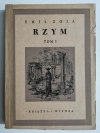 RZYM TOM I - Emil Zola 1951