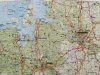 GUTE REISE. FORD KUNDENDIENST-LANDKARTE 