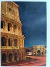 ROMA DI NOTTE ARCO DI COSTANTINO E COLOSSEO