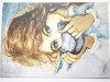 DZIEWCZYNKA Z GOŁĘBIEM MAL. D. MUSZYŃSKA-ZAMORSKA