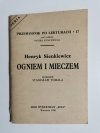 PRZEWODNIK PO LEKTURACH NR 17 OGNIEM I MIECZEM – SIENKIEWICZ 1990