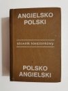 SŁOWNIK KIESZONKOWY ANGIELSKO-POLSKI POLSKO-ANGIELSKI 1983