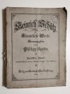 HEINRICH SCHUTZ SAMMTLICHE WERKE 1892