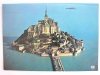 LE MONT SAINT MICHEL (MANCHE 50) VUE AERIENNE DU MONT PAR GRANDE MAREE