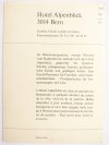 HOTEL ALPENBLICK 3014 BERN