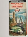NEW YORK CITY AND VICINITY LONG ISLAND MAP AND VISITOR'S GUIDE 