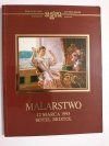 MALARSTWO. AUKCJA NIEDZIELA 12 MARCA 1995 KATALOG 