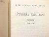INTERESA FAMILIJNE TOMY OD 1 DO 4 W DWÓCH - Józef Ignacy Kraszewski 1988