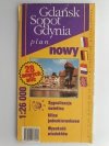 GDAŃSK SOPOT GDYNIA PLAN NOWY 1:26 000