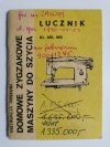 DOMOWE ZYGZAKOWE MASZYNY DO SZYCIA ŁUCZNIK KL. 465, 466 1988