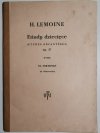 H. LEMOINE ETIUDY DZIECIĘCE OP. 37 WYBÓR NA FORTEPIAN 1959