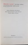 HISTORIA W POEZJI. ANTOLOGIA POLSKIEJ POEZJI HISTORYCZNEJ I PATRIOTYCZNEJ