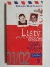 LISTY PIECZĘTOWANE SOSEM - Bikont Makłowicz 2001