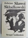 STRZĘPY MELDUNKÓW - Felicjan Sławoj Składkowski