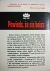 POWIEDZ, ŻE SIĘ BOISZ - Robert Mason 1992