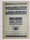 PORADNIK MUZYCZNY ROK I NR 8-9 PAŹDZIERNIK-LISTOPAD 1947 r.