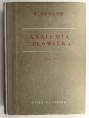 ANATOMIA CZŁOWIEKA TOM DRUGI - W. Tonkow